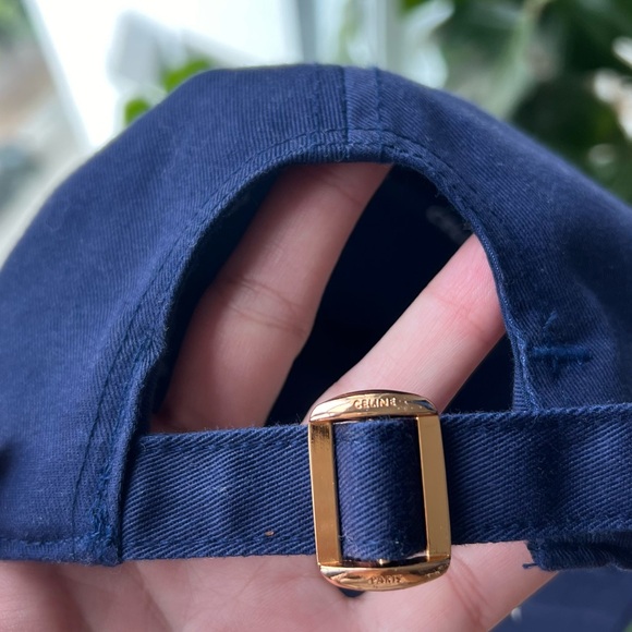 CELINE INITIAL BASEBALL CAP IN COTTON
MARINE - Picture 3 of 4